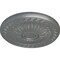 Ekena Millwork Randee Ceiling Medallion (Fits Canopies up to 3 7/8"), Hand-Painted Platinum, 20"OD x 1 3/8"P CM20HAPLS - alternate 4
